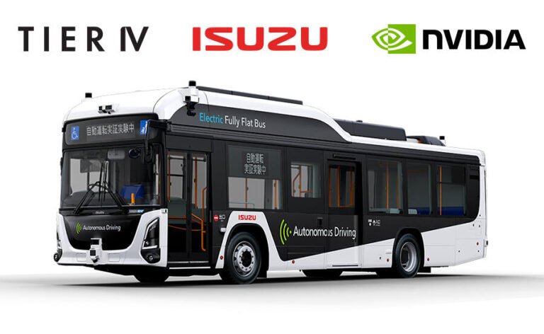 El futuro llegó a la parada: Isuzu y TIER IV presentan autobuses autónomos Nivel 4 con tecnología NVIDIA