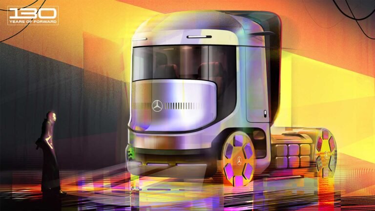 ¿Así serán los camiones del Futuro de Daimler?